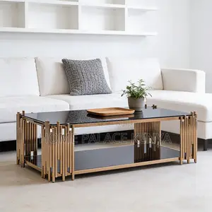 Coffee Table; Modern Rectangular Coffee Table for Stylish Living Room