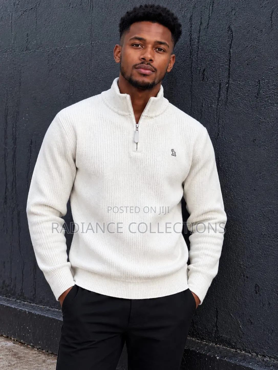 Half-Zip Men Sweaters