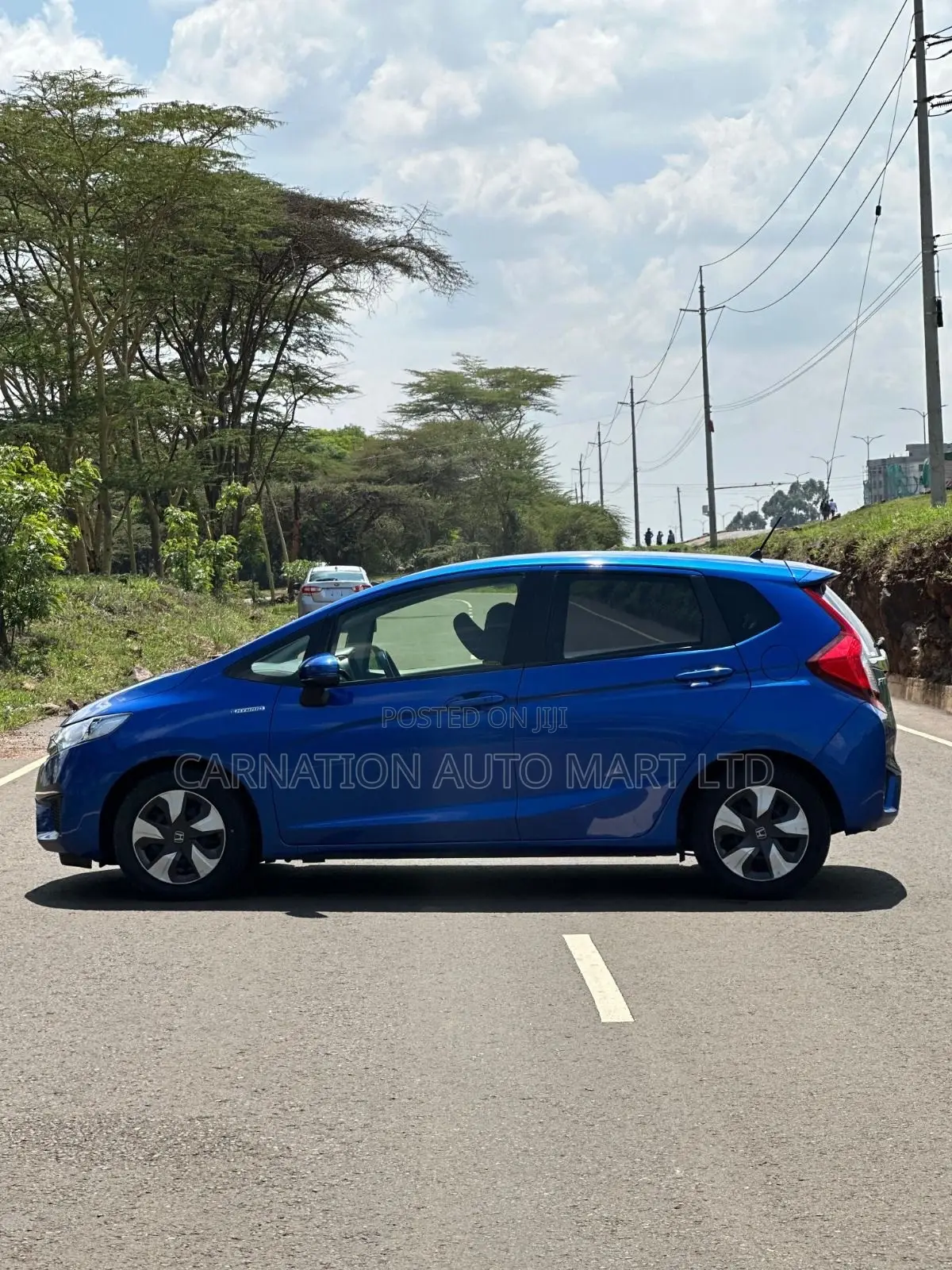 Honda Fit 2017 Blue