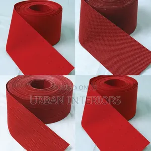 Red and White Office Blinds Red and White Office Blinds