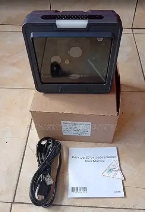 1D and 2D, QR Codes HS-9800G Desktop Barcode Scanner