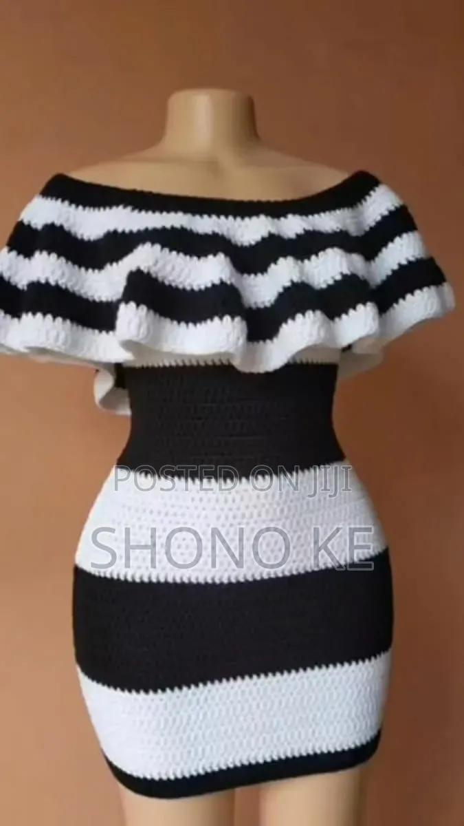 Crocheted Dress by Shono