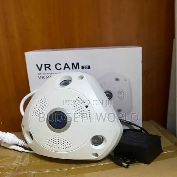 Surveillance VR Cam 360-Degree Panoramic Fisheye WiFi Security Camera