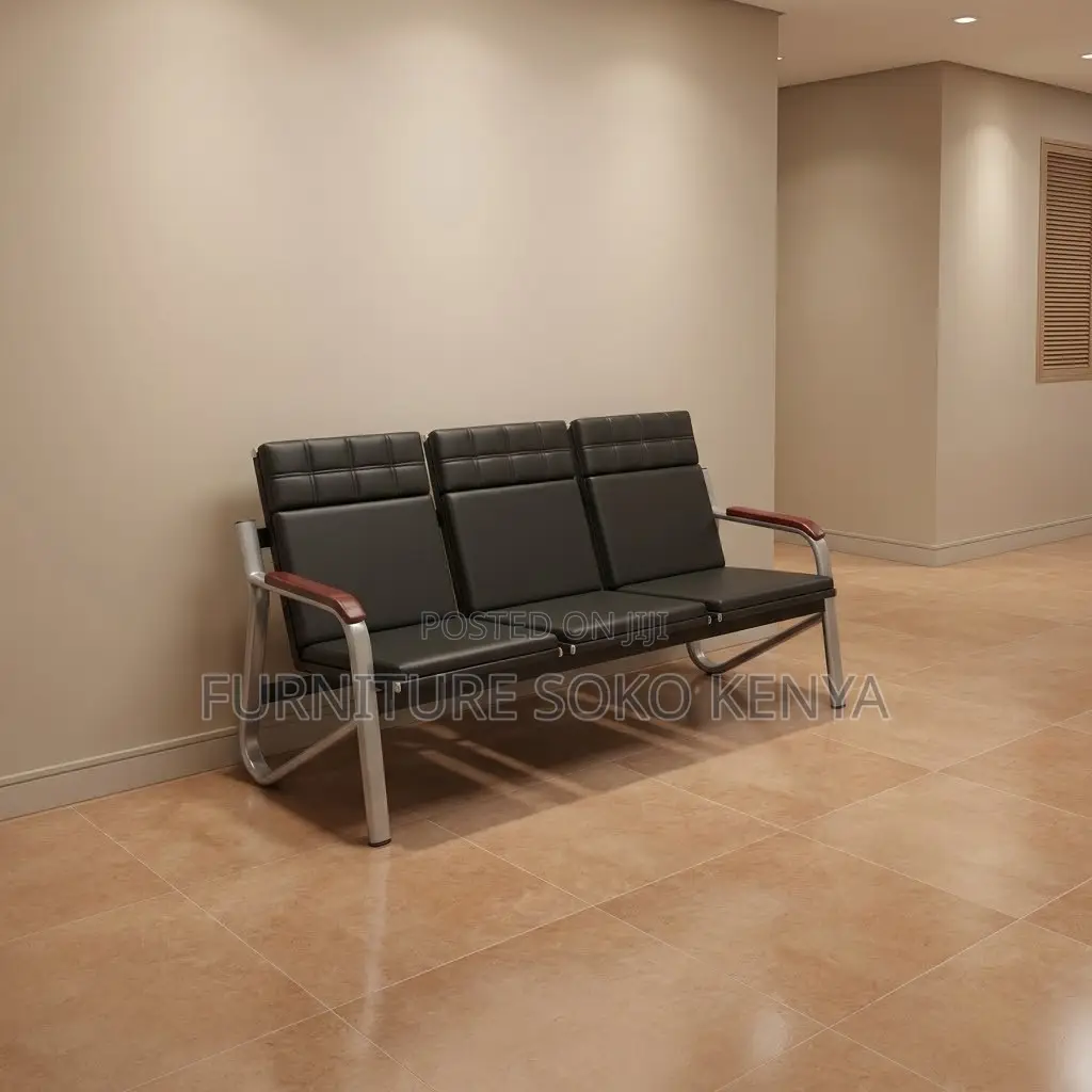 Executive Lounge Sofa | Five Seaters Modern Offices Lobby Sofa Set