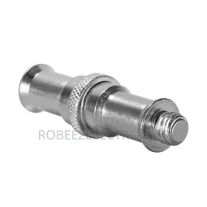 1/4" Male to 3/8" Male Light Stand Spigot Adapter