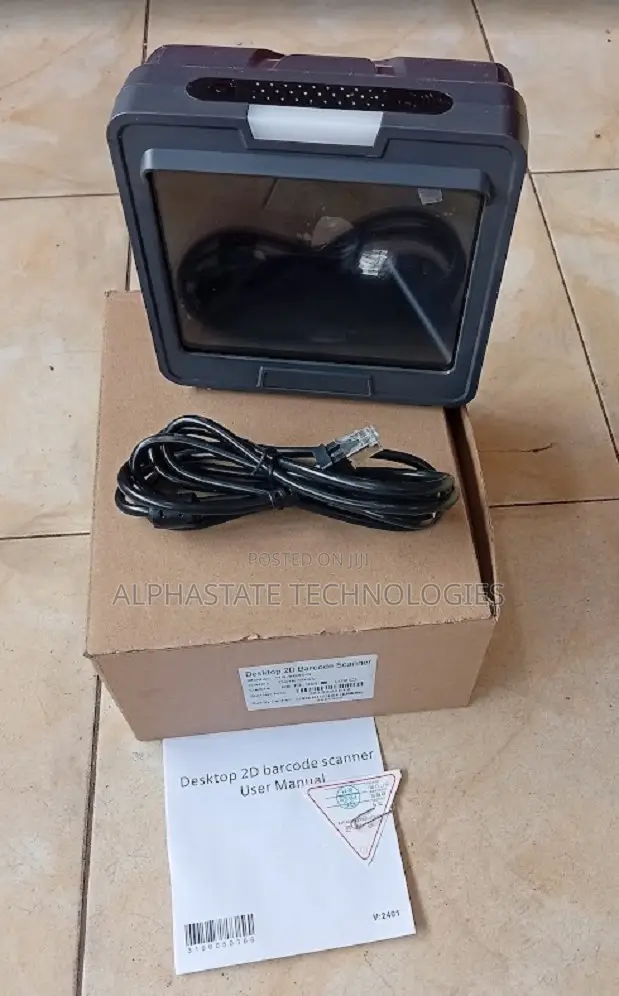 HS-9800G Desktop 2D Barcode Scanner With Omnidirectional Scanning
