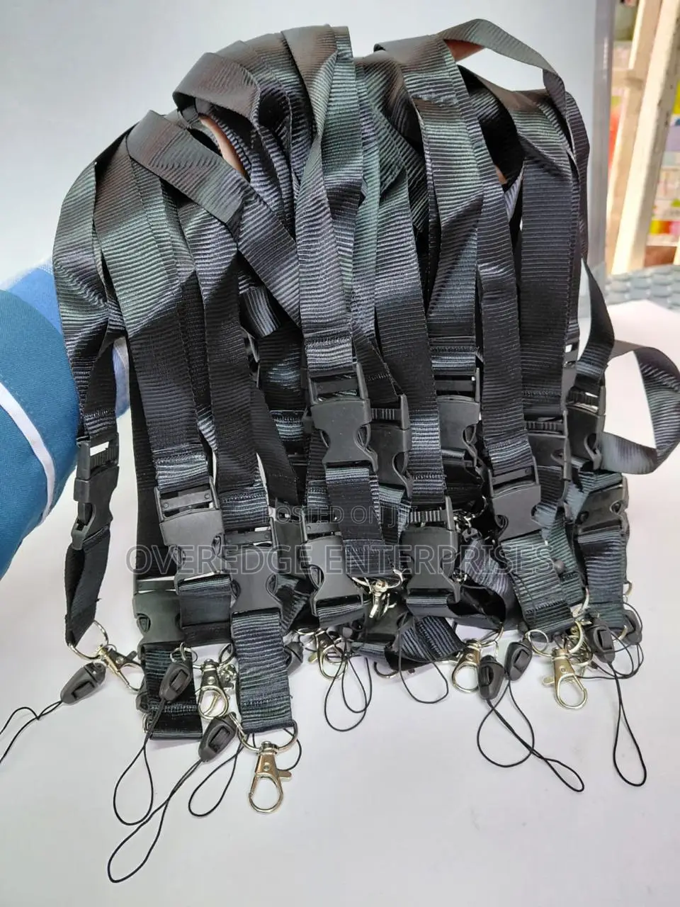 Black Lanyards for Id Card Cases