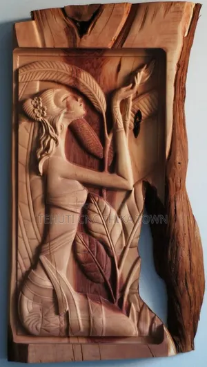 Solid Wood Relief Carving, Engraving