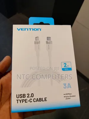 Vention USB 2.0 Type C to C Cable 2m/6.8 Ft