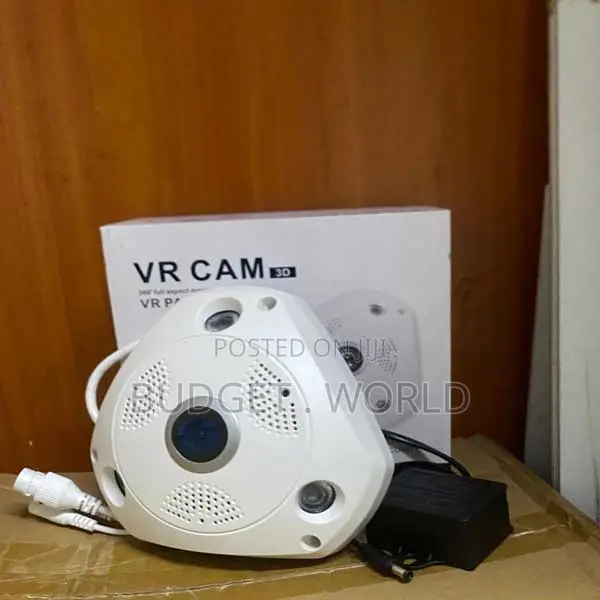 VR Cam Full 360°fisheye Coverage in Full HD With Infrared Night Vision