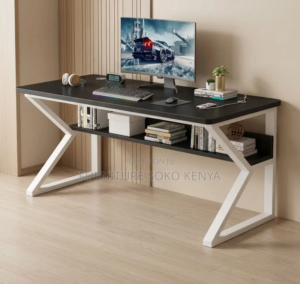 Laptop Desk | Ergonomic Computer Table With Shelf