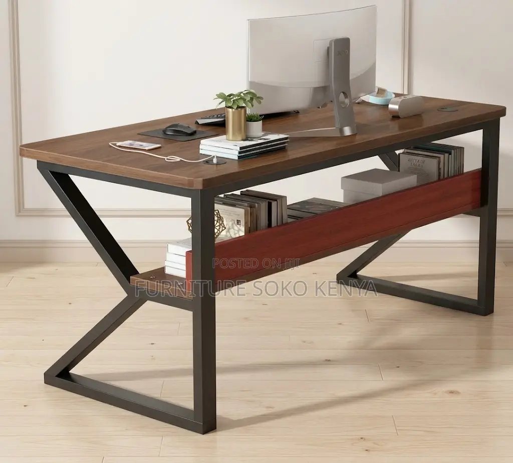 Laptop Desk | Ergonomic Computer Table With Shelf