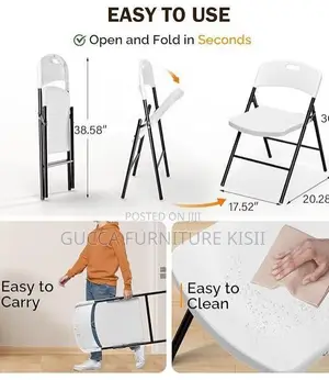Low Back Fold Plastic Portable Multipurpose Chair
