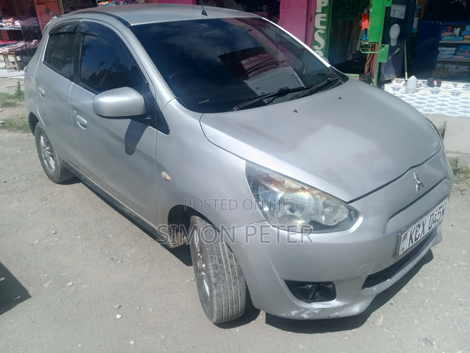 Mitsubishi Mirage 2012 Silver