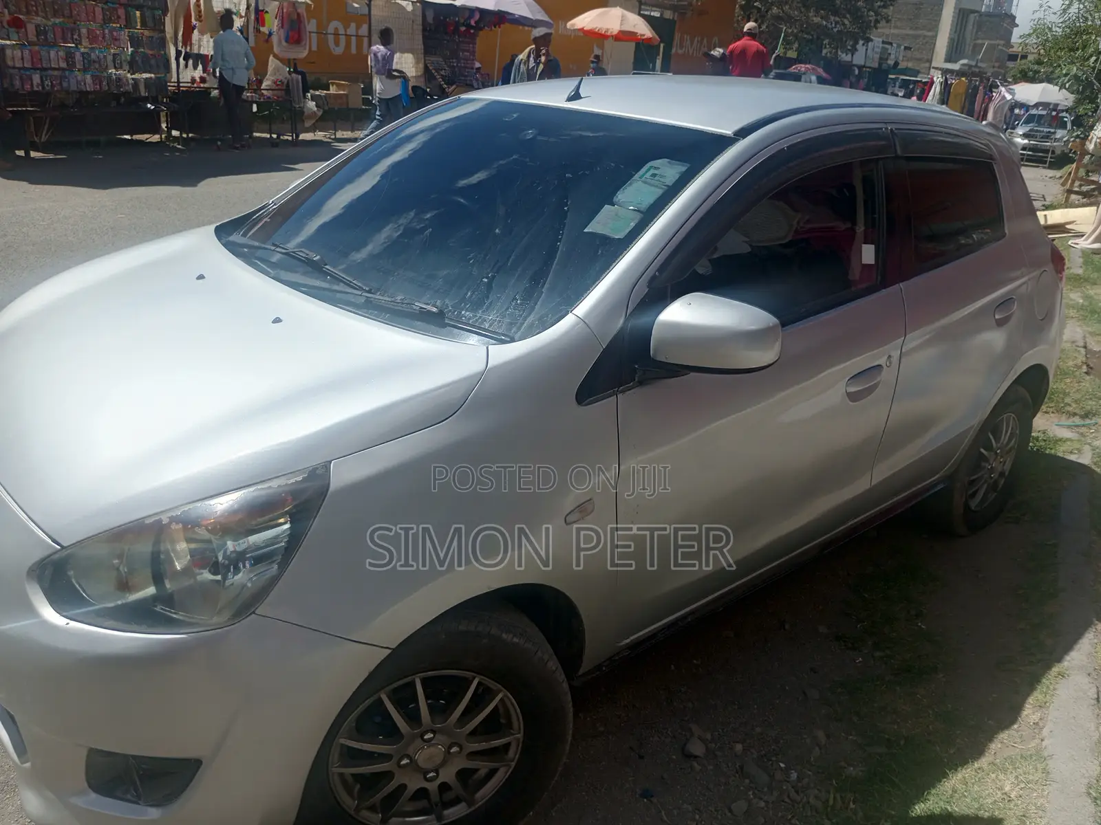Mitsubishi Mirage 2012 Silver
