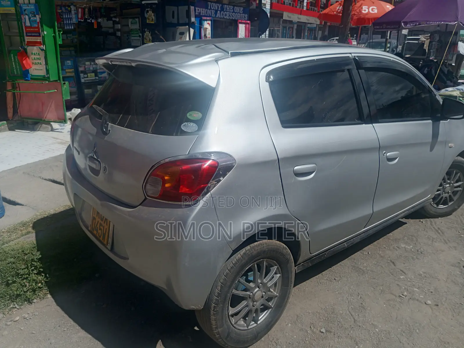 Mitsubishi Mirage 2012 Silver