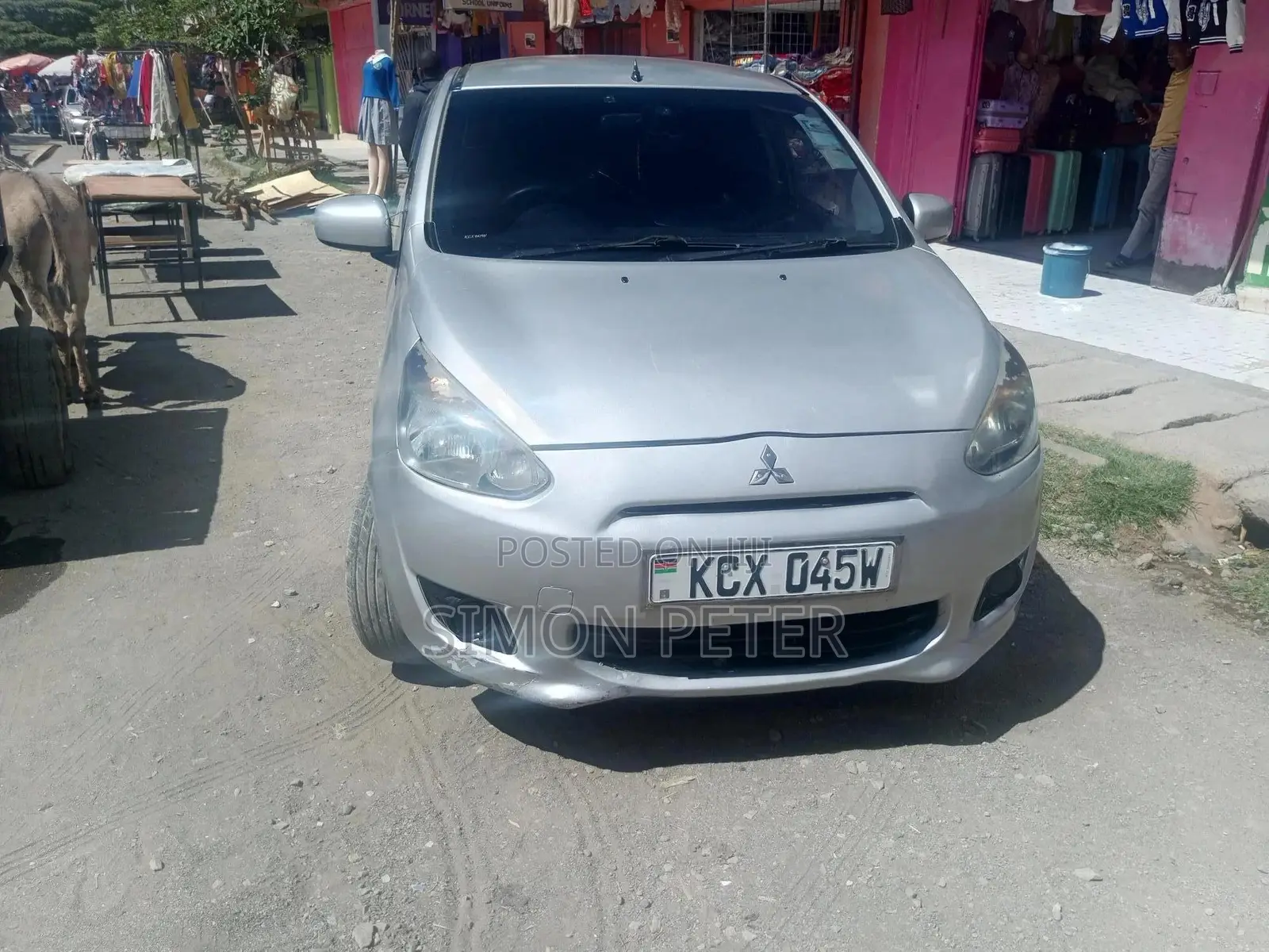 Mitsubishi Mirage 2012 Silver