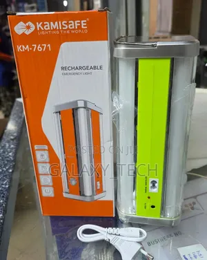 KAMISAFE KM-7671 - Rechargeable Emergency Light