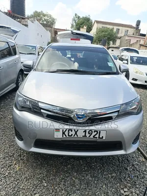 Toyota Corolla Fielder 2013 Silver