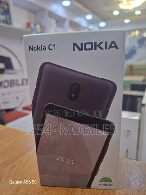 New Nokia C1 2nd Edition 16 GB Black