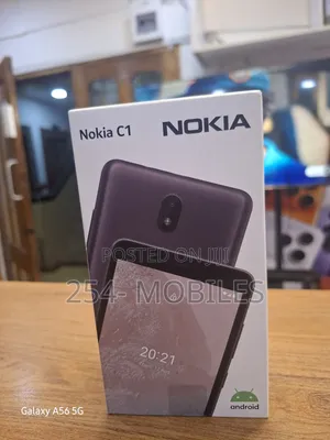 New Nokia C1 2nd Edition 16 GB Black