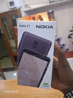 New Nokia C1 2nd Edition 16 GB Black