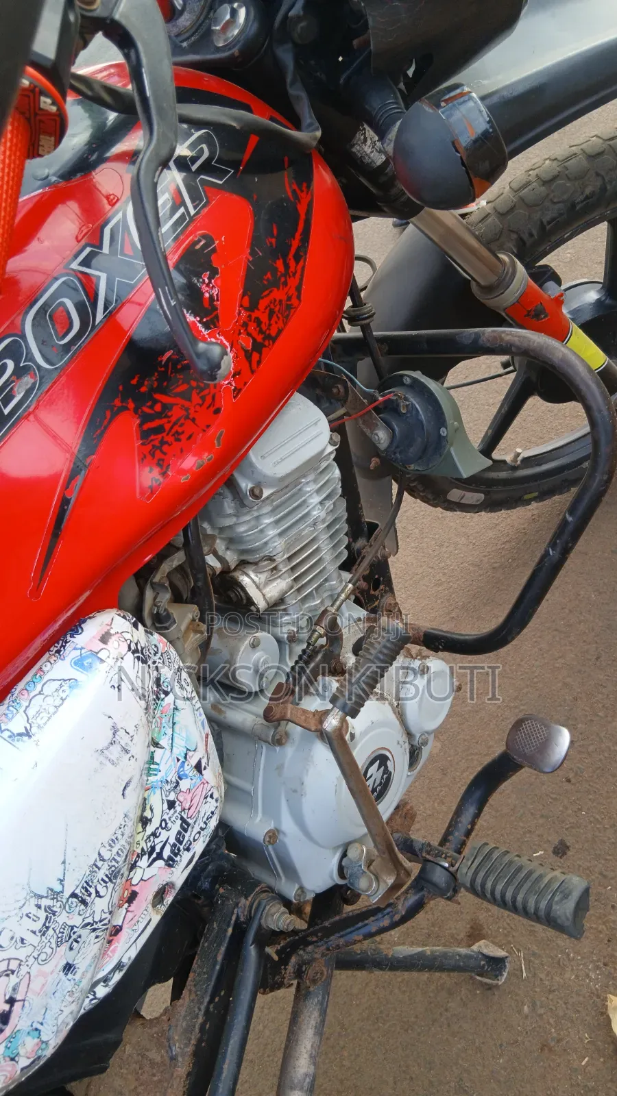 Bajaj Boxer 125 2024 Red