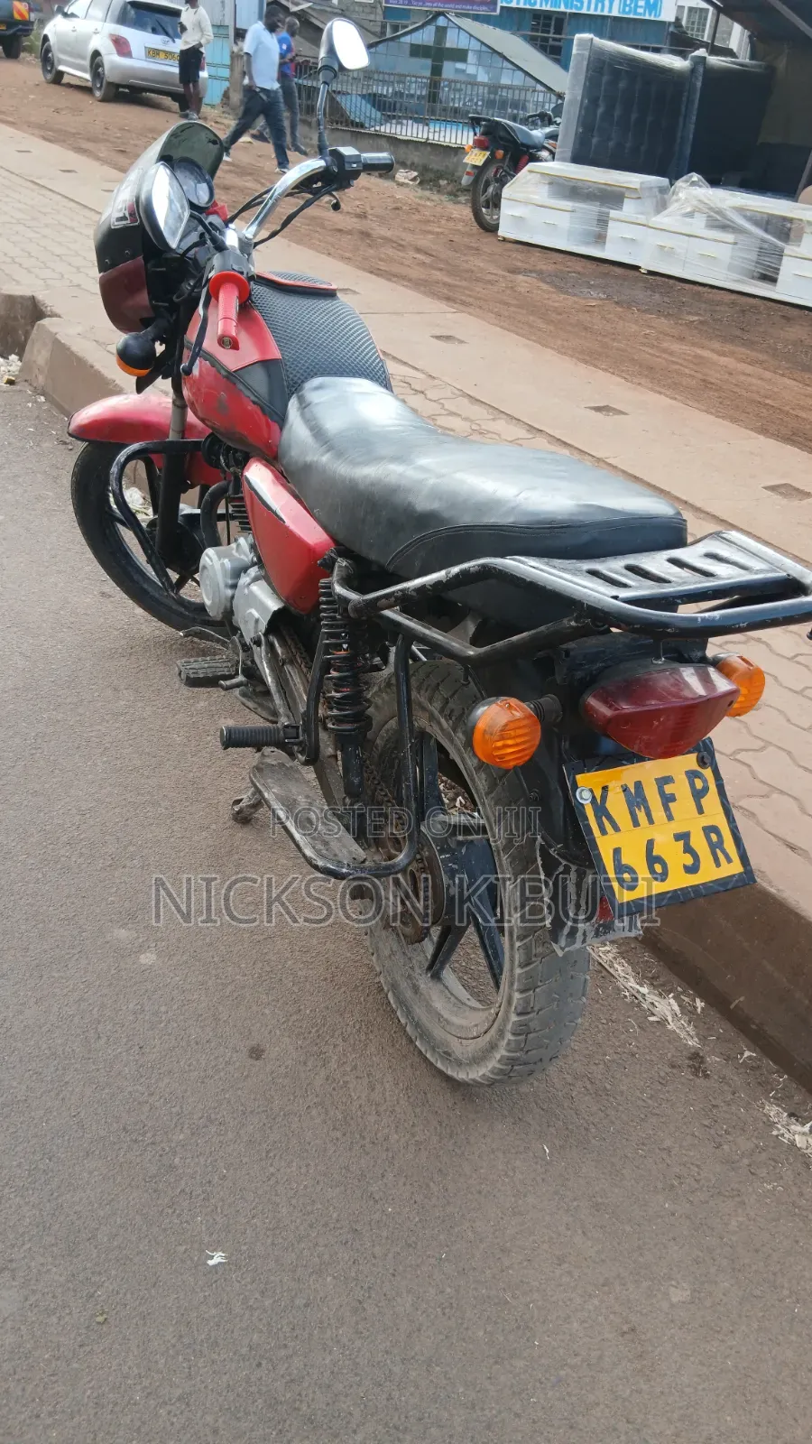 Bajaj Boxer 150 UG 2021 Red