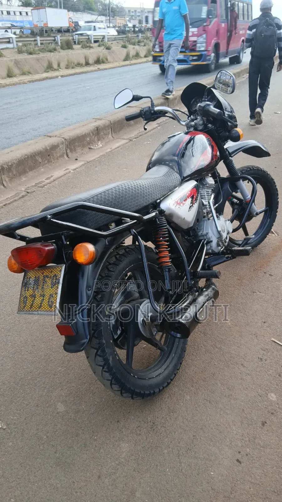 Bajaj Boxer 125 2021 Black