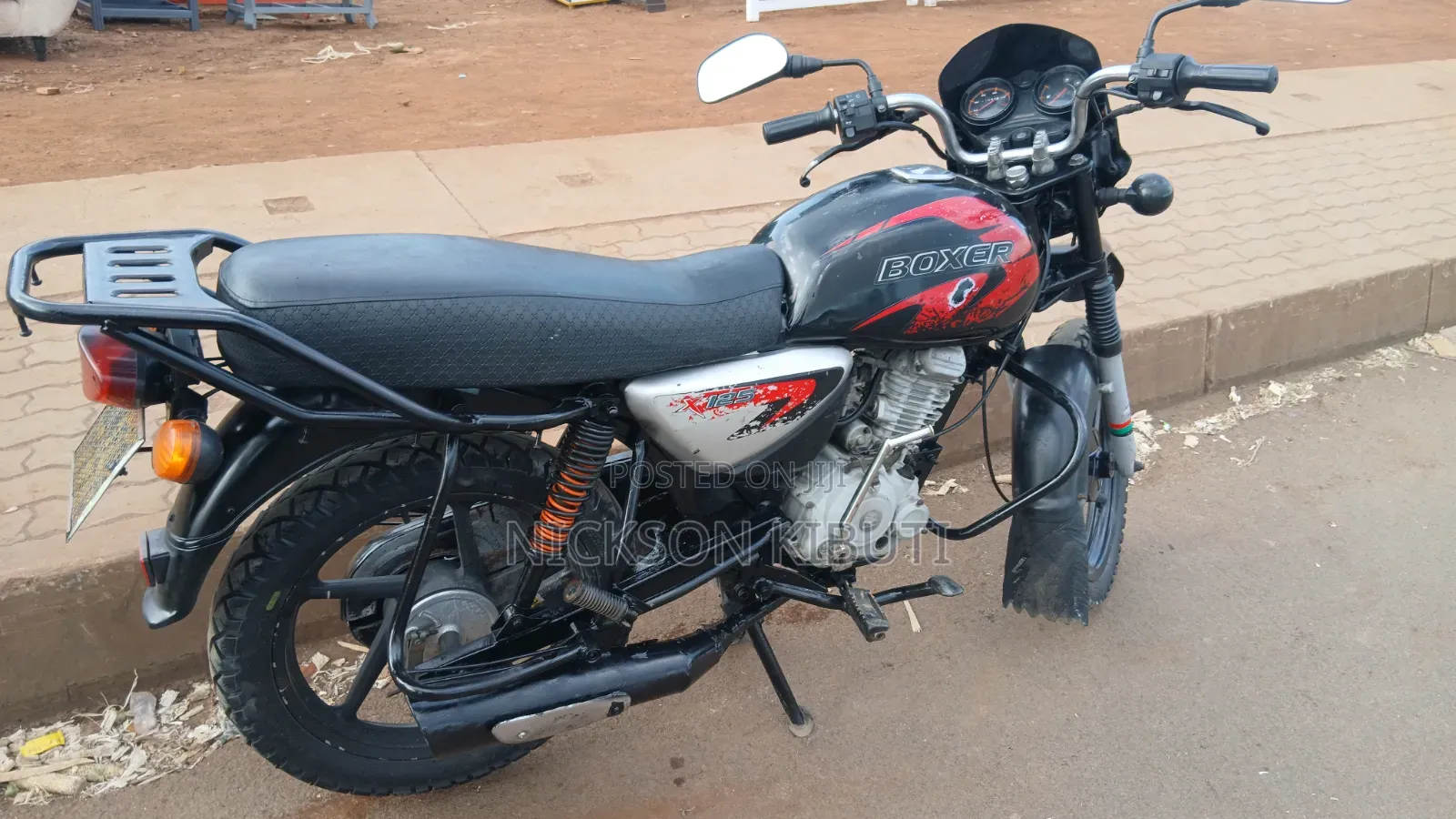 Bajaj Boxer 125 2021 Black
