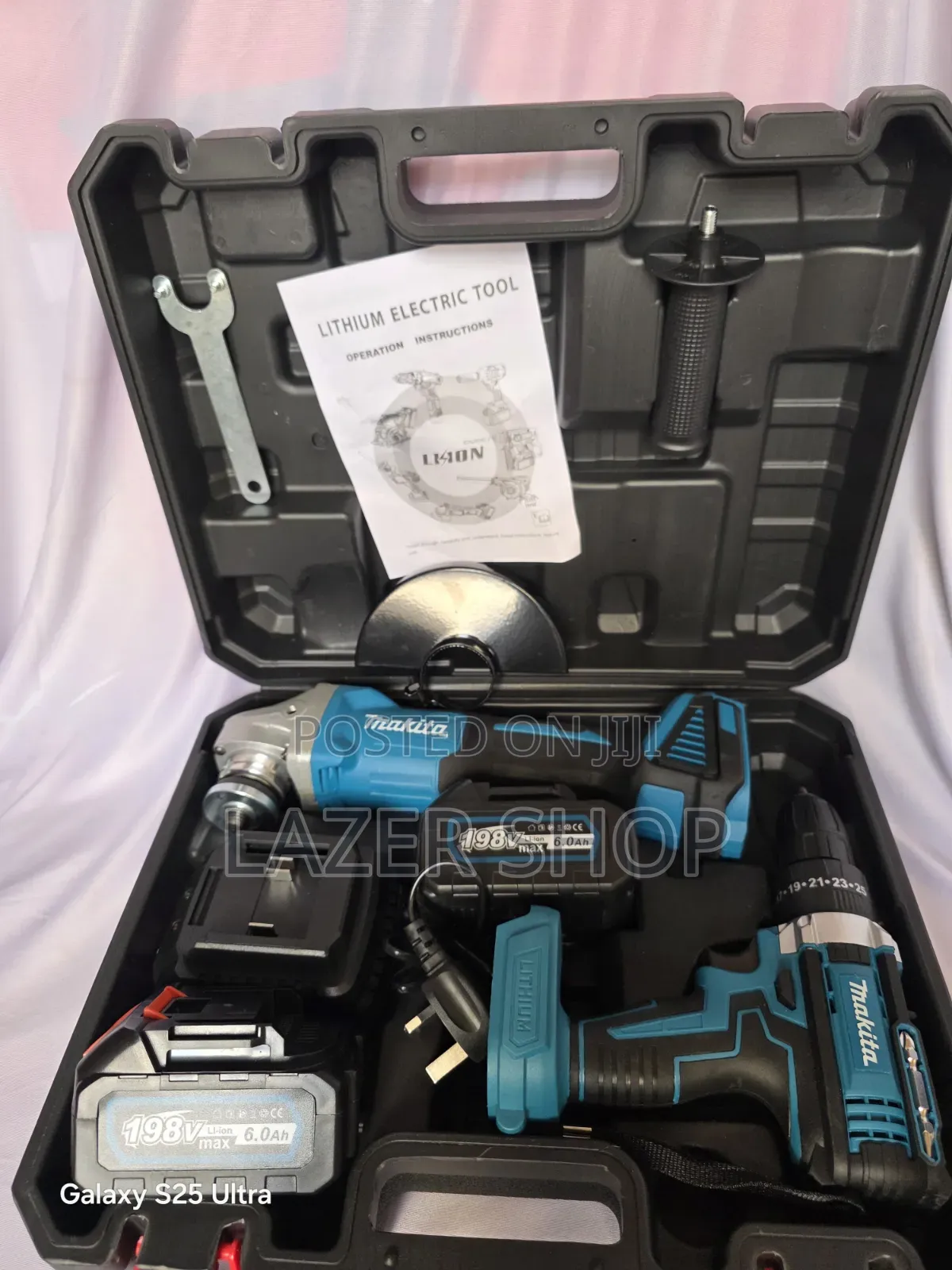 Makita Cordless Combo Drill+grinder