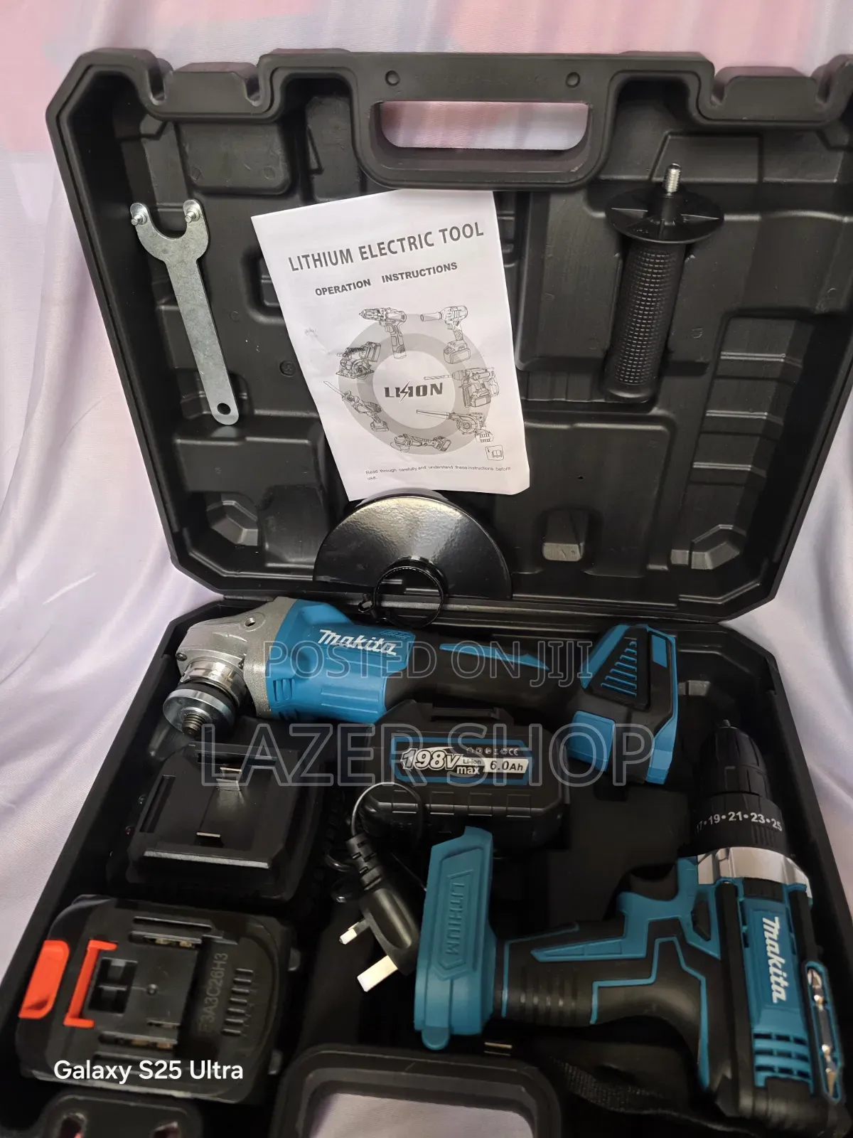 Makita Cordless Combo Drill+grinder