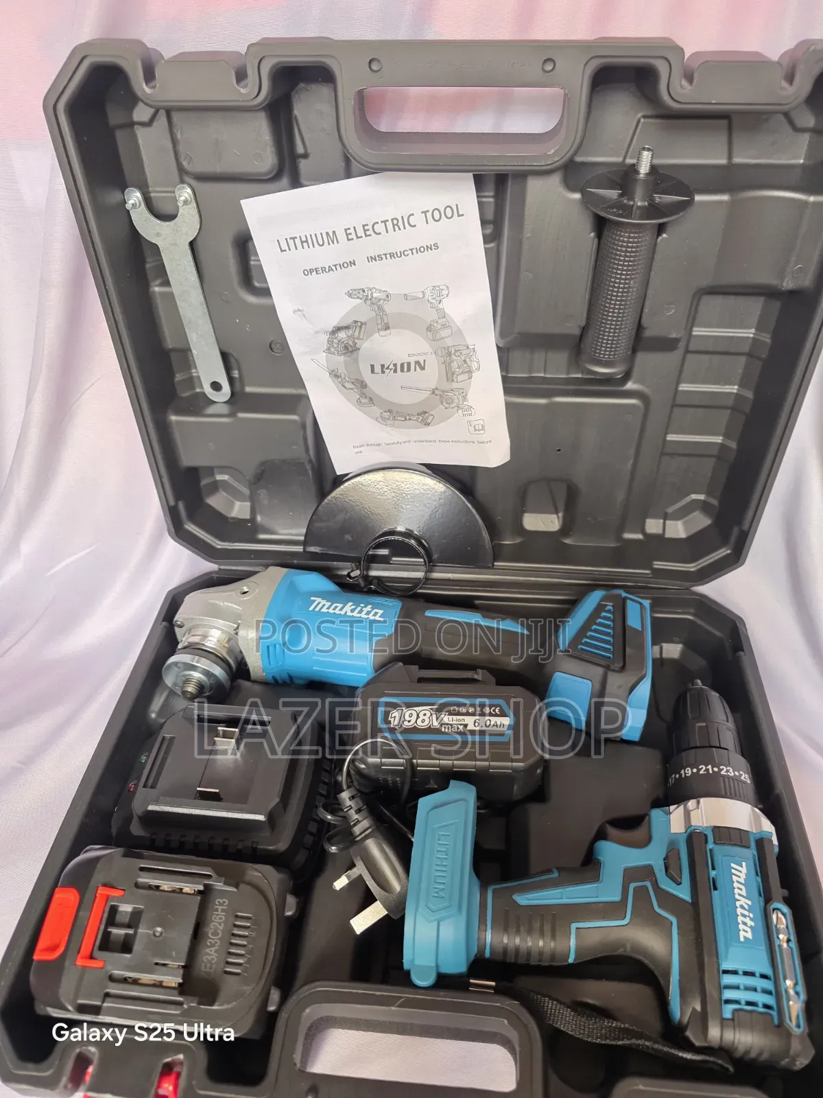 Makita Cordless Combo Drill+grinder