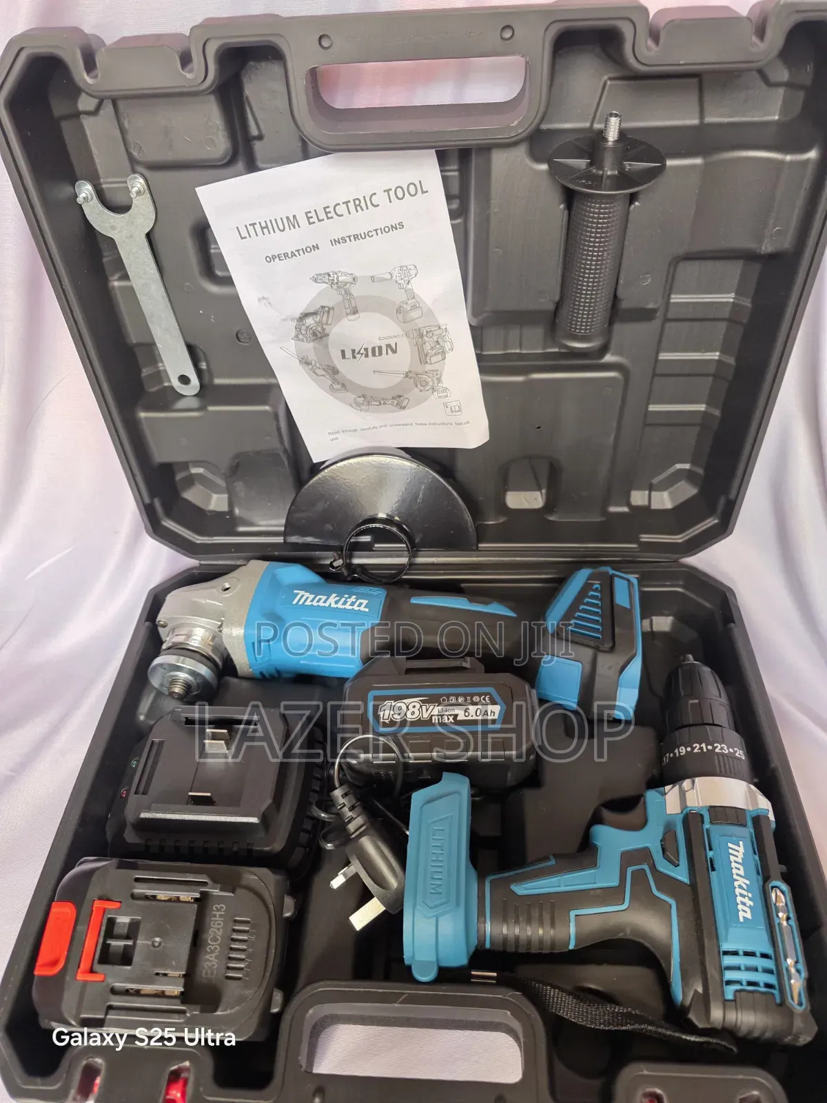 Makita Cordless Combo Drill+grinder