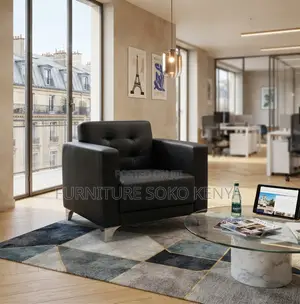 Executive Leather Sofa | 1 Seater Leather Sofa
