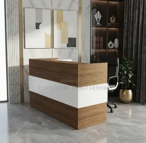 Reception Tables | 1600MM Urban Style Reception Desk With Drawers