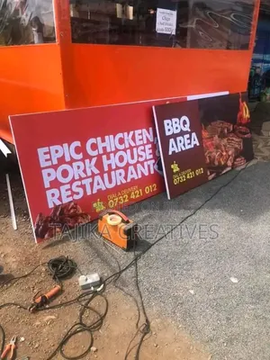 Well Framed Banner Signage