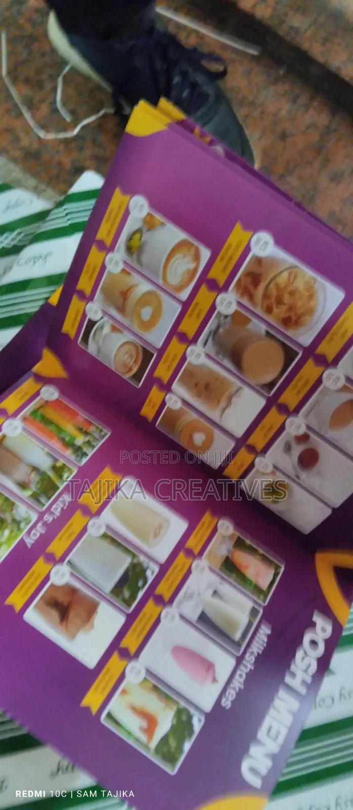 Hotel Menus Design and Printing