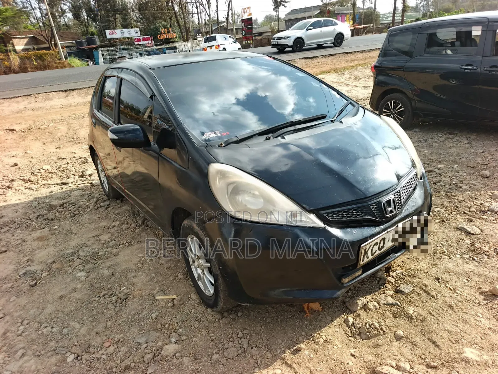 Honda Fit Automatic 2011 Black