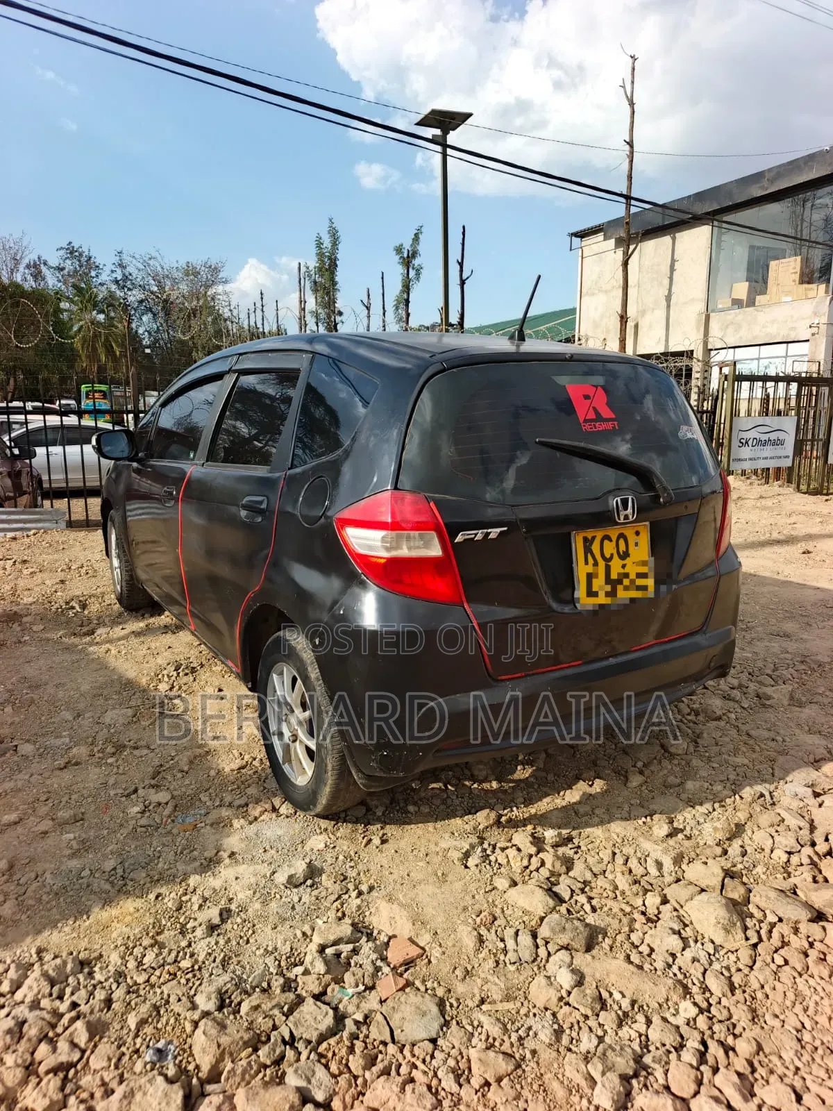 Honda Fit Automatic 2011 Black