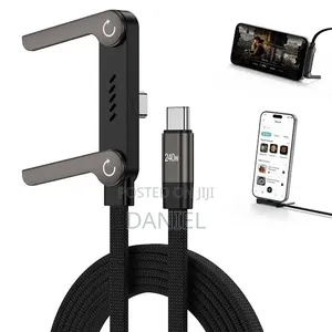 Phone C to C Charger With Stand
