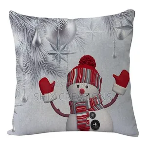 Throw Pillow Cases Christmas Decor Print