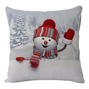 Throw Pillow Cases Christmas Decor Print