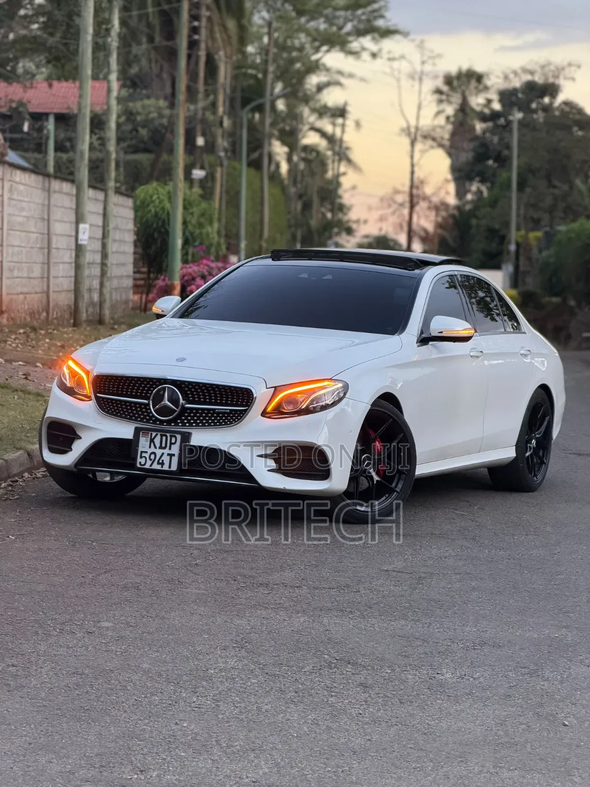 Mercedes-Benz E250 2017 White