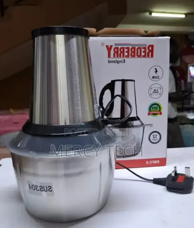 Redberry Compact Electric Chopper 2L