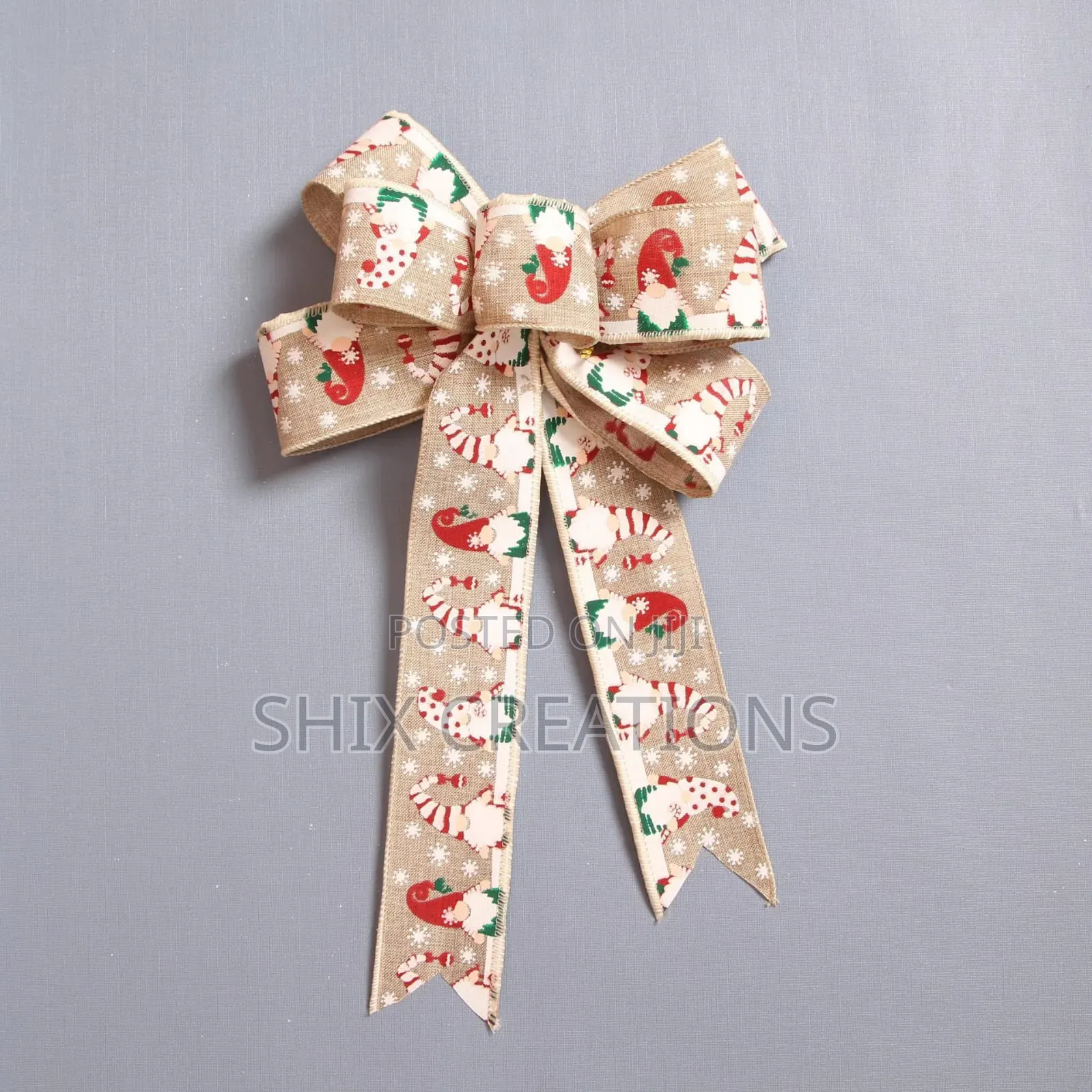 Christmas Bow Ties Decoration Decor