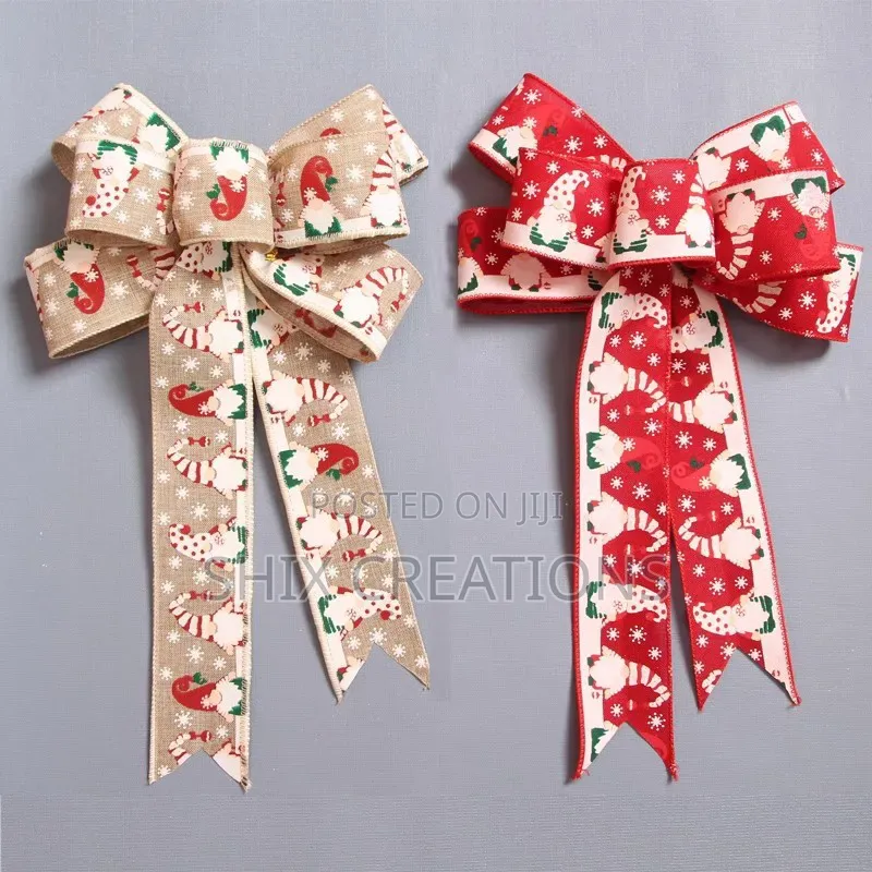 Christmas Bow Ties Decoration Decor