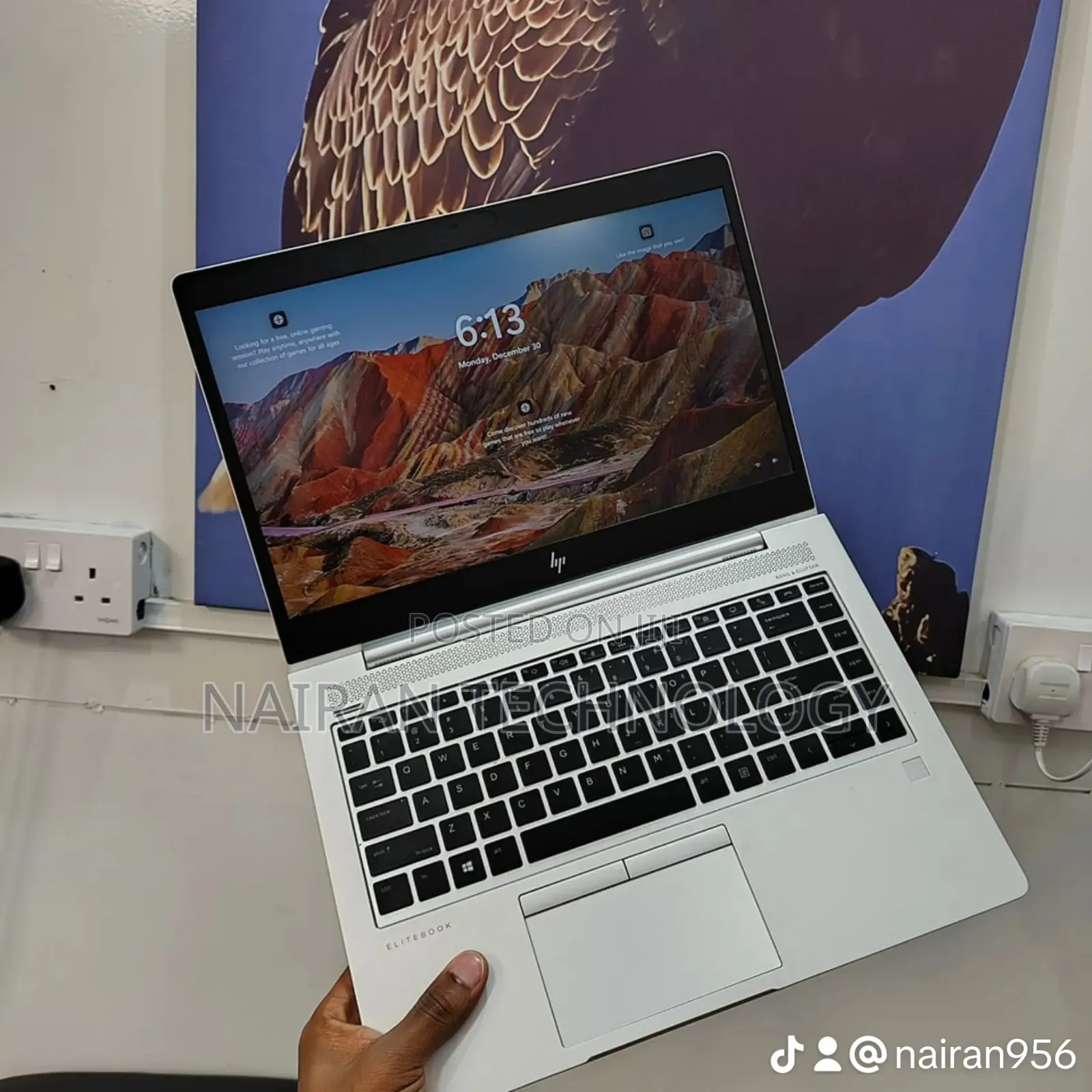 Laptop HP EliteBook 830 G6 8GB Intel Core i5 SSD 256GB