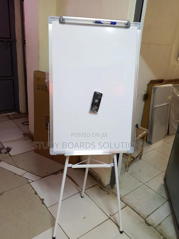 Adjustable Flipchart Stand – Perfect for Offices & Training Rooms - main view