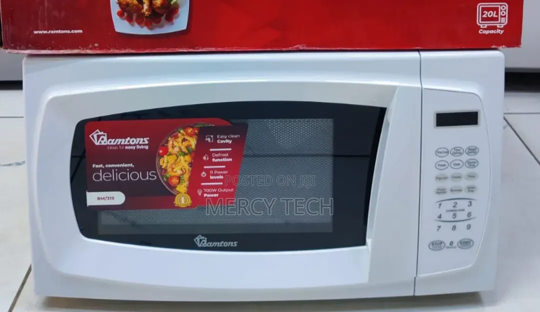 Ramtons RM319 20L Digital Microwave (White)